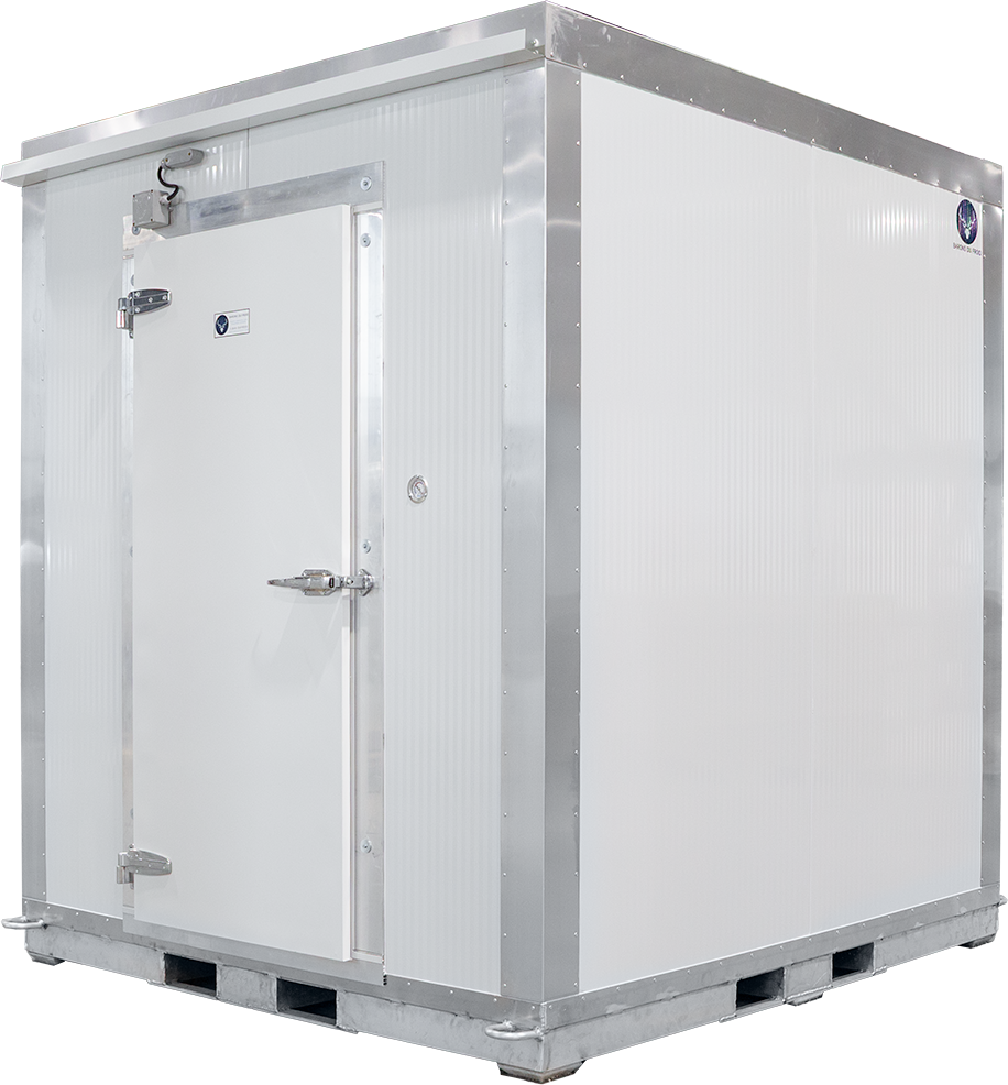 Commercial cold room made of steel